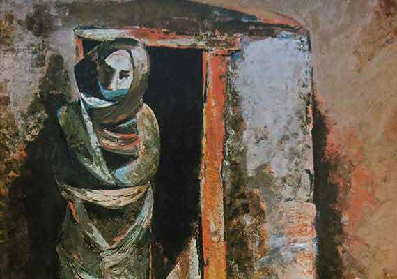 Tempera on pasteboard, 1972